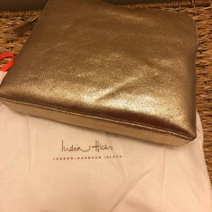 India Hicks - The Insider Pouch Gold Crackle